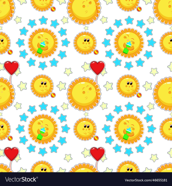 vectorstock,Pattern,Stars,Cute,Heart,Seamless,Star,Sun,Decor,Background,Print,Summer,Nature,Color,Object,Flat,Dream,Sweet,Space,Fabric,Funny,Children,Texture,Trendy,Nursery,Happiness,Cosmos,Universe,Scrapbooking,Kawaii,Vector,Illustration,Wet,Suns,Wallpaper,Kid,Cartoon,Sky,Yellow,Baby,Doodle,Weather,Poster,Textile,Sunny,Art