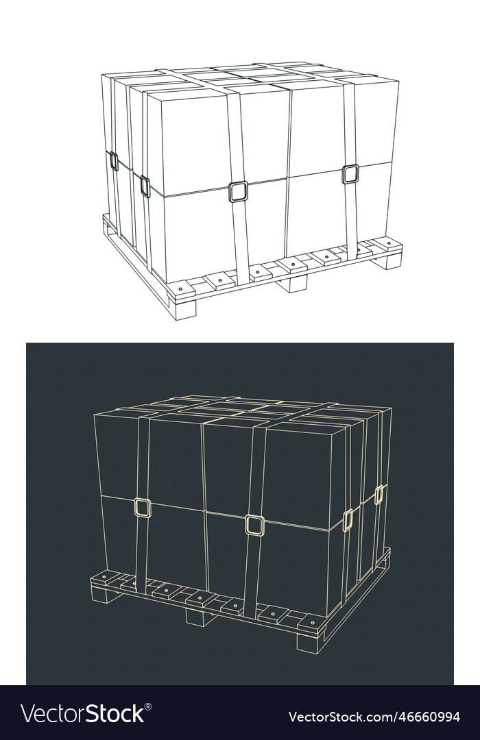 vectorstock,Cargo,Pallet,Packaging,Vector,Illustration,Sketch,Freight,Shipping,Stock,Container,Pack,Industrial,Wooden,Drawings,Product,Blueprints,Dock,Storehouse,Distribution,Warehousing,Storage,Box,Cardboard,Package,Transportation,Store,Industry,Goods,Shipment,Stack,Warehouse