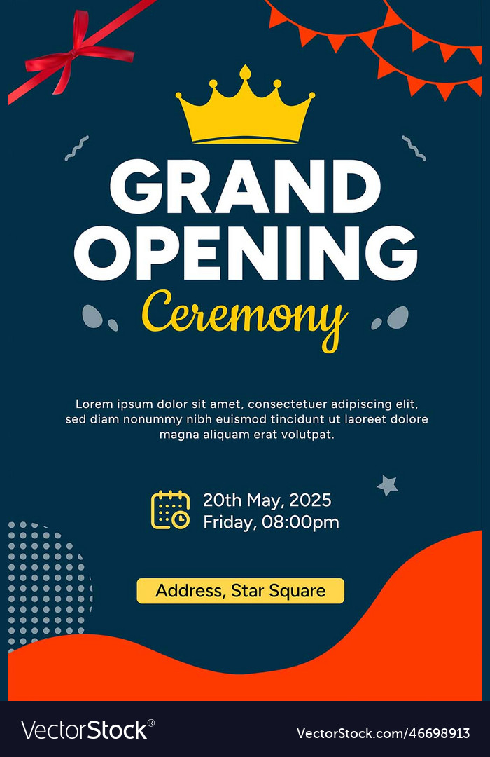 vectorstock,Flyer,Ceremony,Grand,Opening,Party,Business,Celebration,Banner,Poster,Illustration,Background,Retro,Design,Modern,Label,Show,Abstract,Card,Holiday,Festival,Typography,Text,Decoration,Graphic,Vector,Open,Balloon,Golden,Announcement,Invitation,Template,Event,Balloons,Gradient