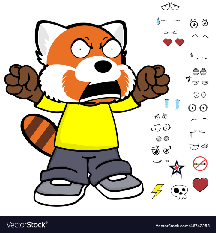 vectorstock,Cartoon,Clothing,Red,Panda,Character,Angry,Animal,Pack,Expressions,Vector,Boy,Design,Child,Collection,Set,Isolated,Chubby,Chibi,Comic,Happy,Pet,Sad,Cute,Funny,Grumpy,Ashamed,Inlove,Illustration