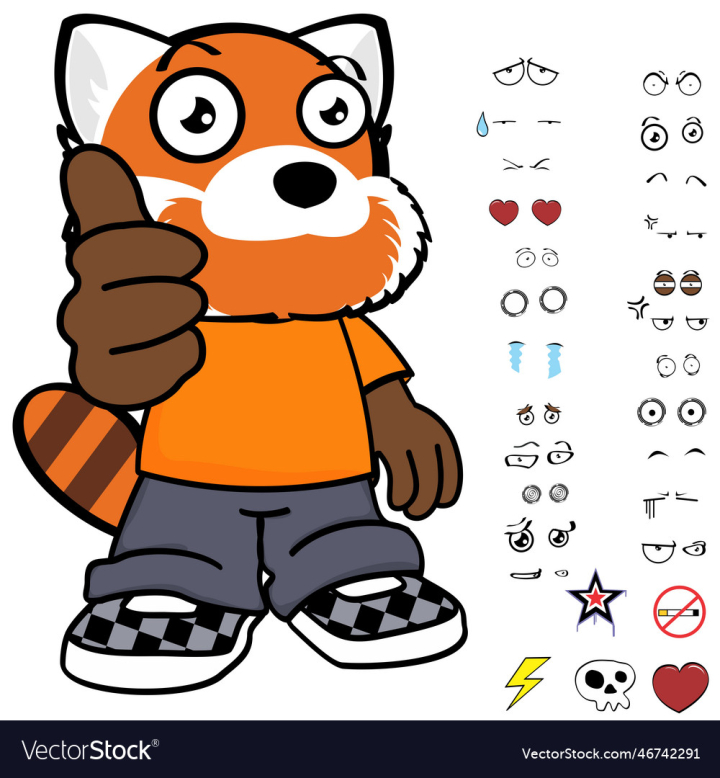 vectorstock,Cartoon,Clothing,Red,Panda,Happy,Character,Animal,Pack,Expressions,Vector,Boy,Design,Child,Collection,Set,Isolated,Chubby,Chibi,Comic,Pet,Sad,Cute,Angry,Funny,Grumpy,Ashamed,Inlove,Illustration