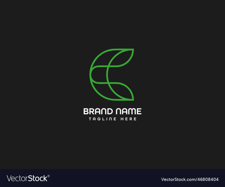 vectorstock,Letter,C,Monogram,Logo,Modern,Icon,Company,Business