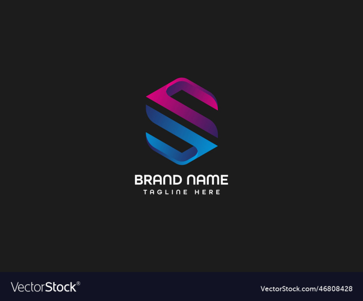 vectorstock,S,Letter,Logo,Modern,Monogram,Icon,Business,Company