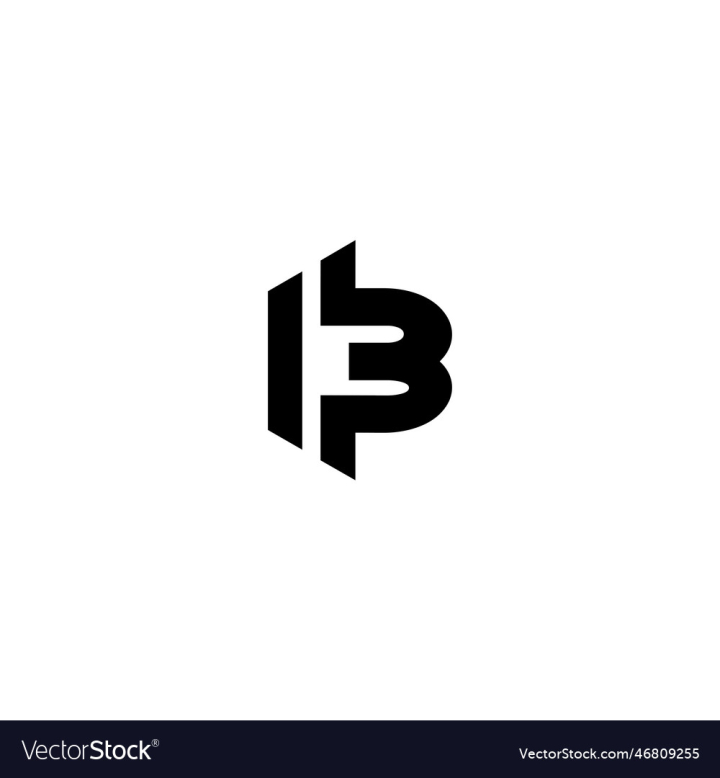 Hb logo monogram isolated with shield and crown Vector Image