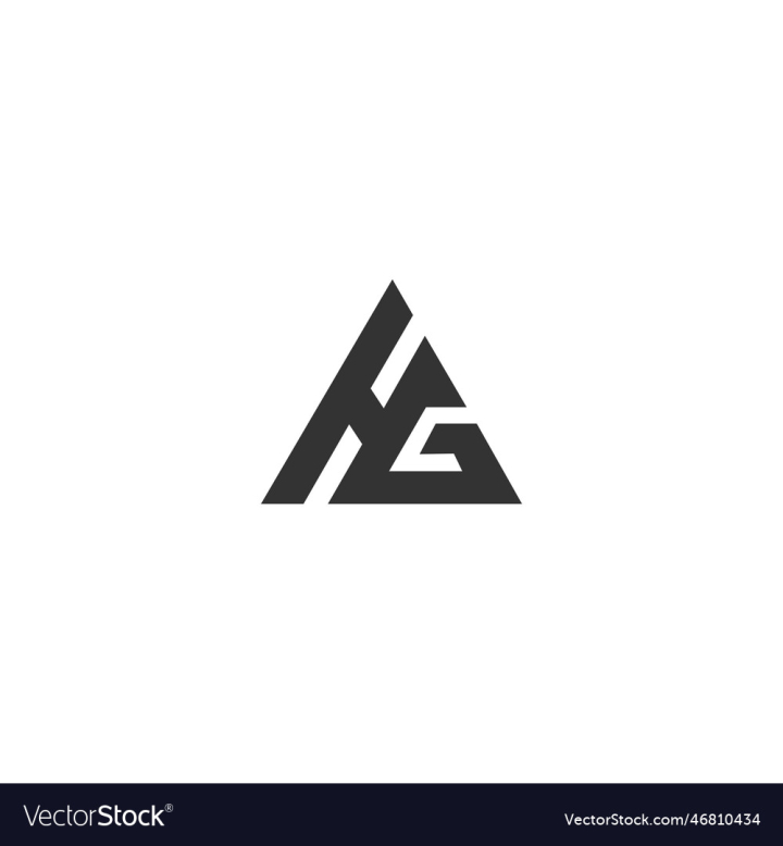 Hg Logo Design. Vector & Photo (Free Trial) | Bigstock