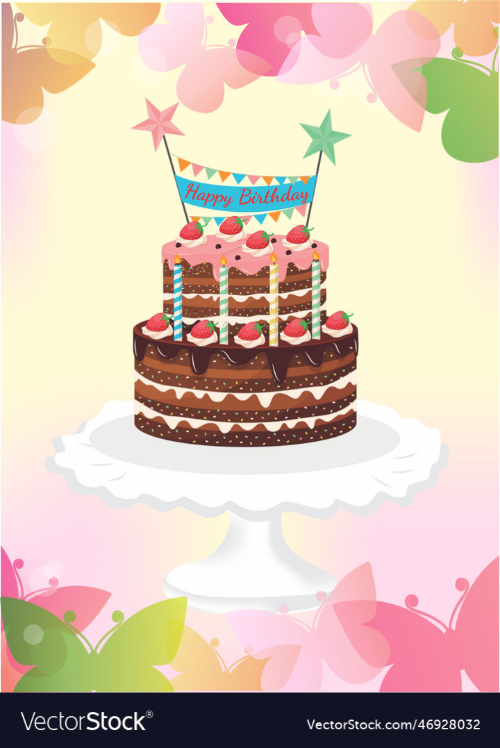 vectorstock,Birthday,Cake,Party,Composition,Inscription,Pink,Candle,Letter,Food,Purple,Sweet,Letters,Sugar,Decoration,Icing,White,Celebrate,Cream,Holiday,Chocolate,Dessert,Enjoy,Creamy,Delightful,Illustration