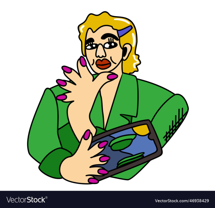 vectorstock,Woman,Jacket,Green,Smartphone,Isolated,Vector,Girl,White,Retro,Lady,Vintage,Person,Cell,Phone,Female,People,Cellphone,Sitting,Business,Screen,Young,Device,Smart,Technology,Holding,Concept,Adult,Electronic,Illustration,Urban,Modern,Telephone,Internet,Wireless,Digital,Object,Display,Hand,Network,Mobile,Message,Lifestyle,Gesture,Touchscreen,Using