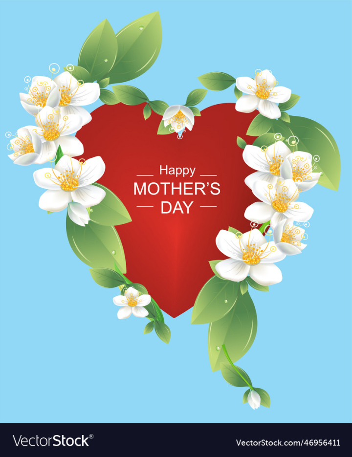 vectorstock,Mothers,Flowers,Heart,Design,Feeling,Symbol,Love,Red,Valentines,Day,Decoration,May,Vegetable,Holiday,Illustration,Festive,Mom,Plant