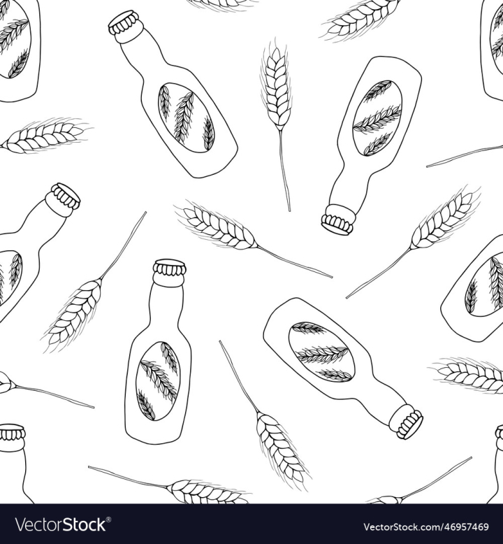 vectorstock,Bottle,Beer,Wheat,Seamless,Pattern,Ear,Label,White,Background,Retro,Party,Summer,Nature,Grow,Sign,Object,Drink,Restaurant,Template,Full,Doodle,Element,Celebration,Liquid,Closeup,Ale,Froth,Ripe,Malt,Brewing,Oktoberfest,Vector,Hand,Drawn,Glass,Vintage,Plant,Cap,Bar,Harvest,Pint,Beverage,Grain,Alcohol,Pub,Rye,Cereal,Barley,Brewery,Illustration