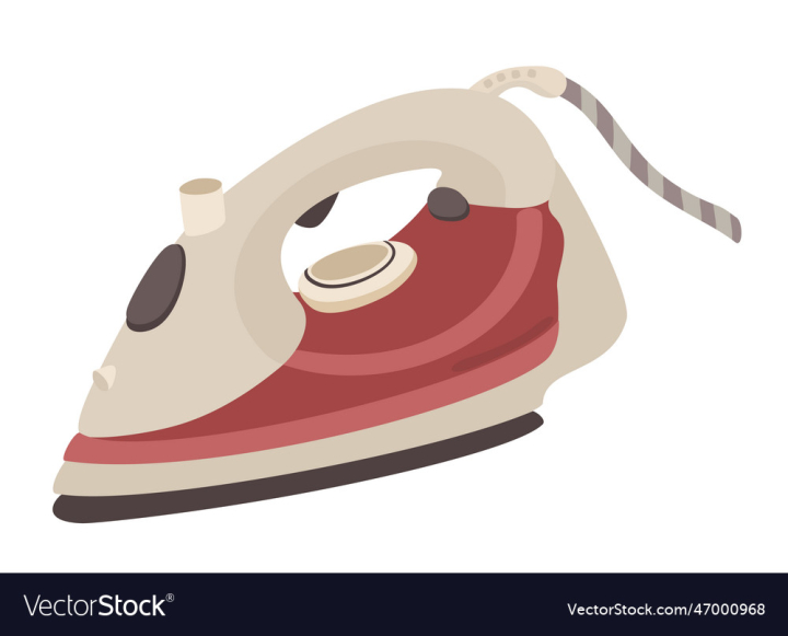vectorstock,Electric,Isolated,Iron,Retro,Device,Technology,Vector,White,Design,Vintage,Work,Wire,Color,Power,Cable,Metal,Clothing,Steel,Lifestyle,Laundry,Tool,Closeup,Steam,Smooth,Electrical,Indoors,Ironing,Smoothing,Home,House,Button,Room,Hot,Clothes,Electricity,Service,Working,Plastic,Apartment,Cloth,Hygiene,Homework,Household,Routine,Housework,Chore,Ironed