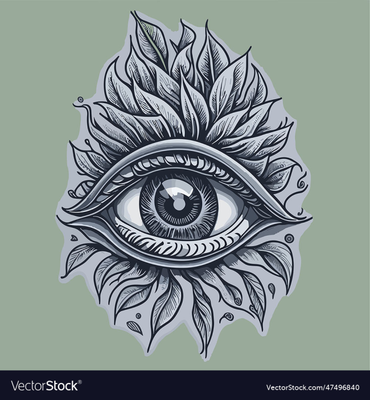 Lauren, The Eye Tattoo Design - Tattapic®