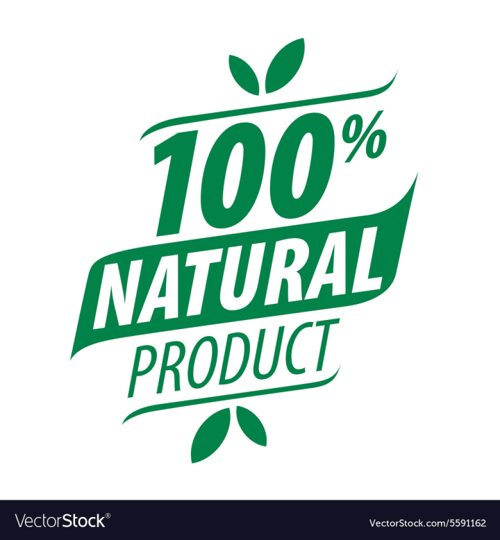 Natural, organic, fresh food vector logo or badge template for product –  MasterBundles