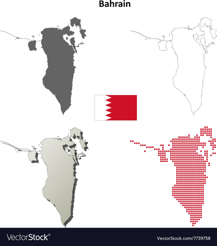 bahrain,map,country,vector,state,dots,background,detailed,outline,blank,manama,territory,boundary,peninsula,isolated,island,flag,arabia,gulf,middle,east,arab,persian,contour