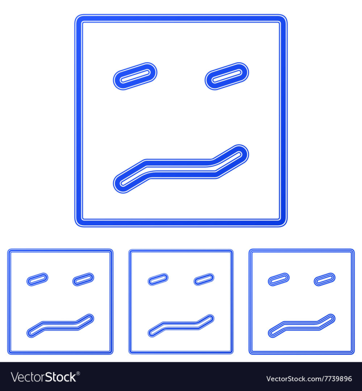 blue,fear,logo,line,terror,ambiguousness,ambiguous,disgust,nausea,apprehension,dread,apprehensive,confusion,symbol,horror,confused,face,emotion,emoticon,rectangle,feeling,insecure,head,expression,mouth,square,character,eyes,behavior