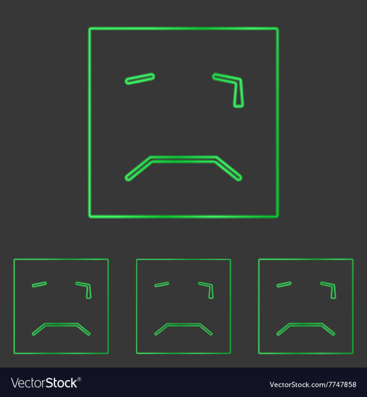 logo,green,cry,crying,face,affect,feeling,emoticon,emotion,sentiment,sad,mouth,expression,square,depression,sadness,character,symbol,behavior,eyes,rectangle,line,icon,head