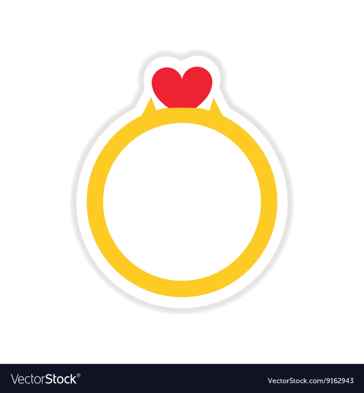 Diamond ring Stickers - Free love and romance Stickers