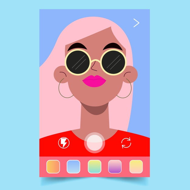 augmented,reality,ar,augmented reality,filter,interface,display,online,media,communication,social,digital,hair,pink,instagram,social media,woman,technology,business