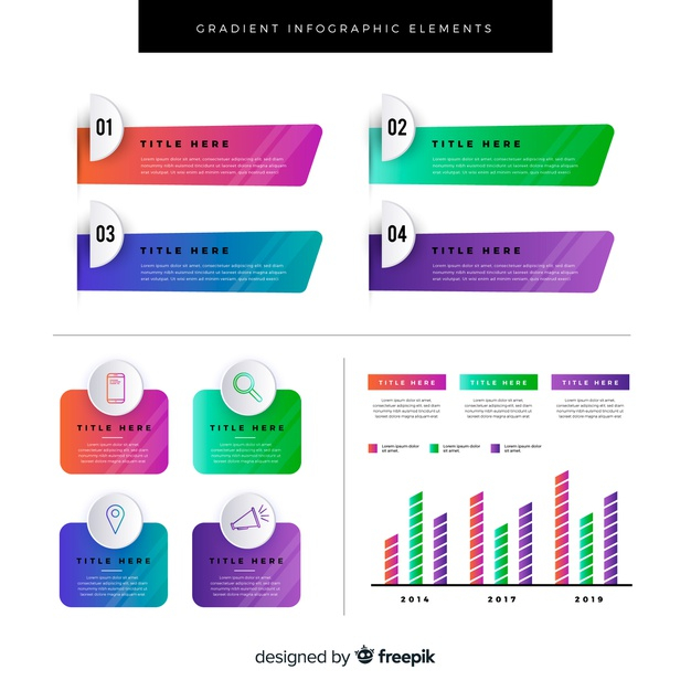 histogram,infographic element,set,collection,options,bar chart,element,growth,graphics,step,info,information,data,process,bar,flat,gradient,graph,marketing,chart,infographics,template,icon,infographic