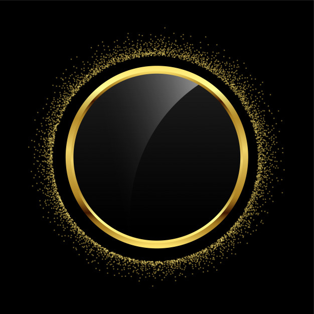 polished,empty,reflection,glossy,blank,shiny,particles,dark,premium,emblem,round,app,sparkle,glass,golden,shape,square,metal,glitter,black,luxury,button,circle,gold,frame,background