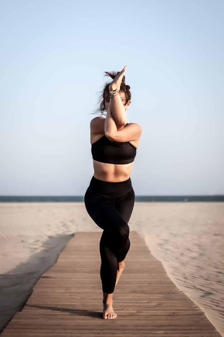 Women in Sports Bras and Leggings Doing Yoga · Free Stock Photo