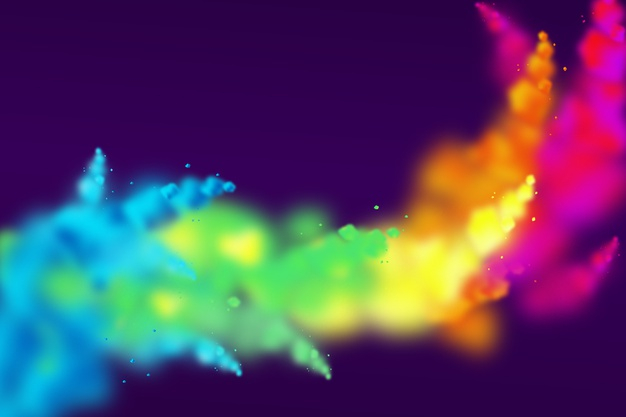 Free: Realistic holi festival wallpaper Free Vector 