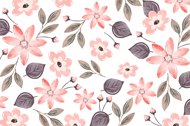 Free: Background watercolor floral with soft colors Free Vector - nohat.cc