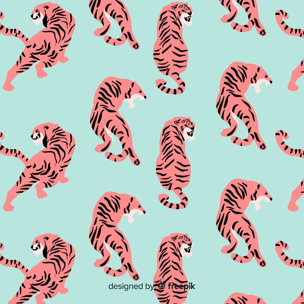 feling,repetitive,tigress,fierce,repetition,beast,wildlife,loop,wild,animal print,drawn,seamless,stripe,mosaic,print,tiger,jungle,hand drawn,retro,animal,nature,hand,vintage,pattern
