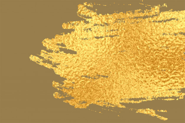 Free Vector  Abstract golden paint