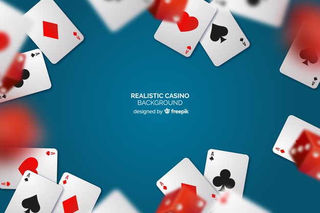 Free Vector  Realistic casino background