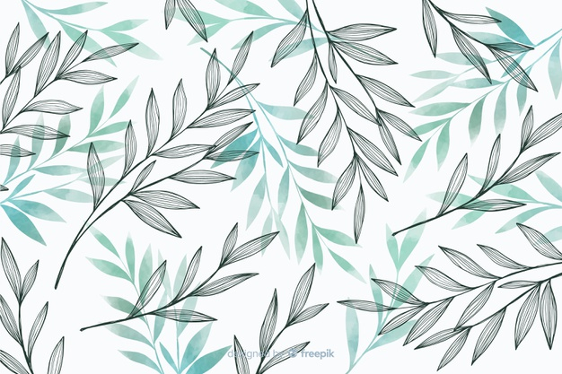 Free: Nature background with gray and blue leaves Free Vector 