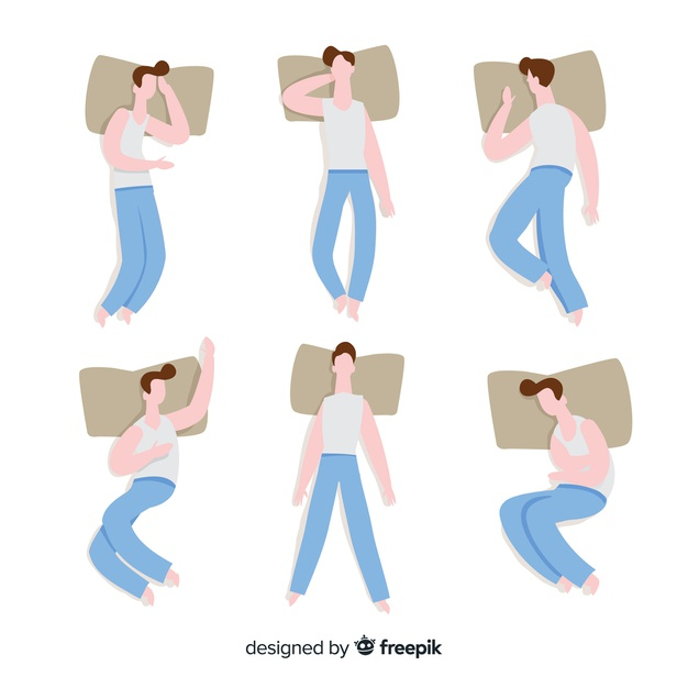 bedtime,resting,pose,comfortable,relaxing,position,rest,set,collection,pack,top view,top,view,pillow,sleeping,bedroom,relax,bed,dream,sleep,night,flat,person