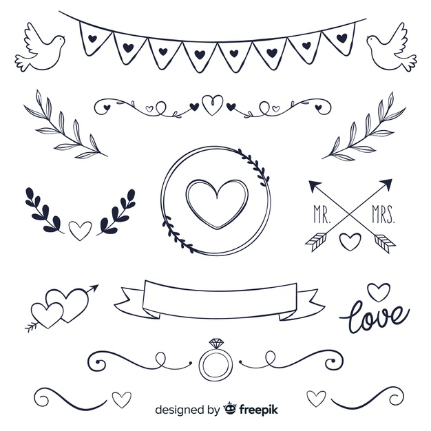wedding decoration,set,collection,ceremony,decorative elements,vintage ornament,pack,drawn,lovely,engagement,marriage,hand drawing,celebrate,ornamental,decorative,elements,drawing,decoration,elegant,celebration,cute,ornaments,hand drawn,retro,ornament,hand,love,vintage,wedding