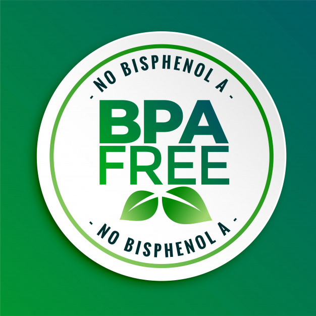 BPA FREE bisphenol A and phthalates free icon vector non toxic