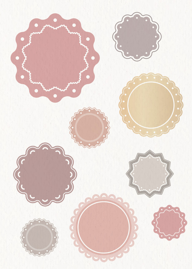 Pastel Labels