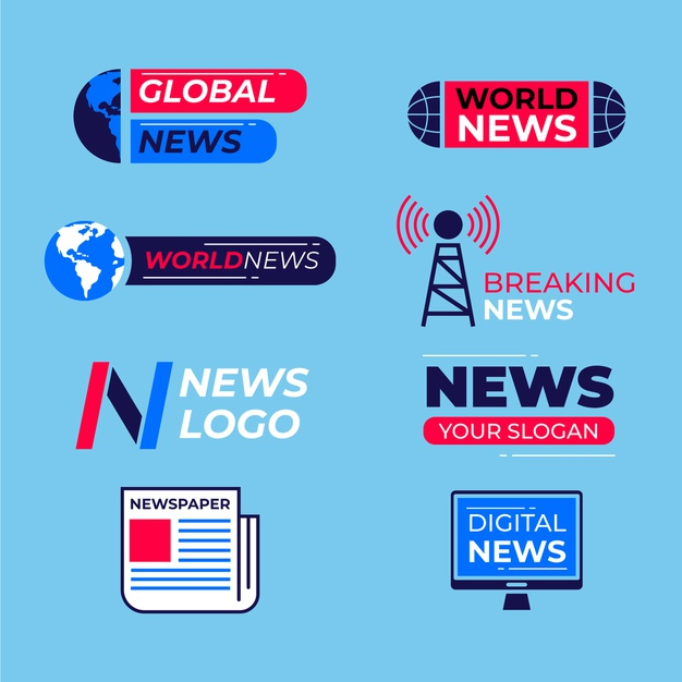 news logo template
