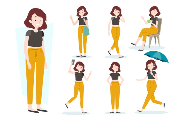 6 Female Body Base Packs to Mix Up Your Character Poses - Cubebrush