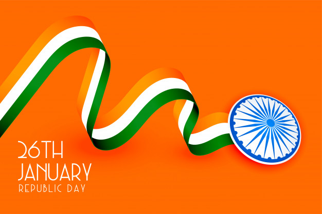 26th,hindustan,26th january,bharat,tricolour,constitution,republic,national,nation,proud,heritage,democracy,tricolor,patriotic,january,greeting,day,independence,country,greeting card,indian,event,india,celebration,flag,wave,design,card