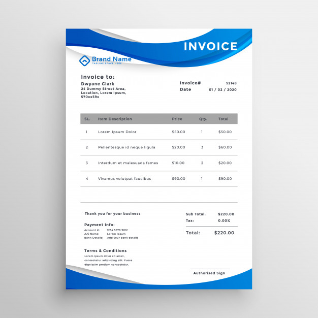 subtotal,quantity,bookkeeping,expense,total,calculation,rate,agreement,quotation,budget,account,receipt,wavy,style,order,tax,file,bill,invoice,professional,payment,accounting,customer,form,service,document,finance,price,quote,layout,table,blue,paper,money,template,sale,business