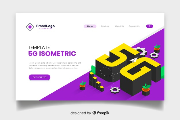 fifth generation,fifth,5g,broadband,gsm,landing,generation,wireless,page,electronic,connection,speed,landing page,data,modern,communication,isometric,internet,digital,web,mobile,phone,template,technology,business