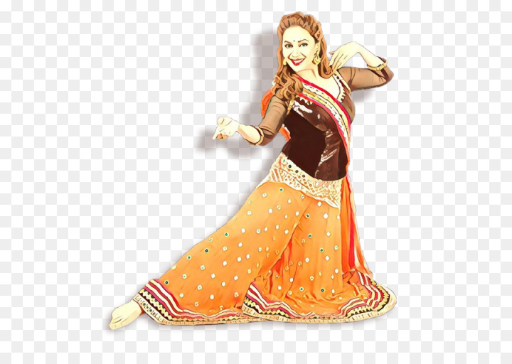 Free: Dance, Bharatanatyam, Indian Classical Dance, Orange, Folk Dance PNG  