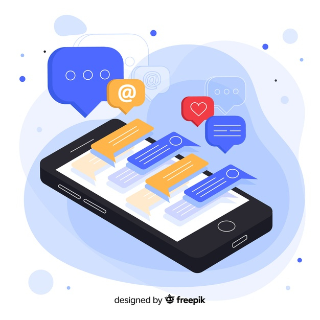 displaying,emojis,popup,notification,write,screen,display,message,online,chat,app,communication,contact,isometric,smartphone,study,internet,digital,text,network,mobile,phone,technology