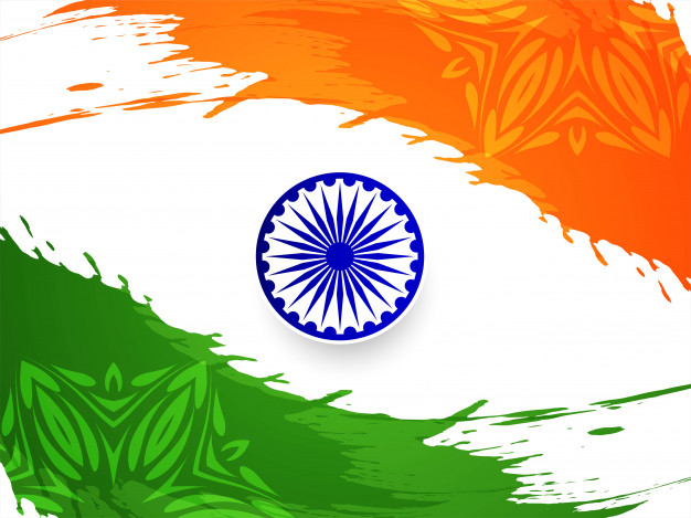 Free: Indian flag theme stylish republic day background Free Vector -  