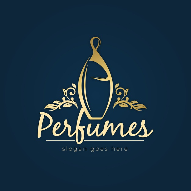 Luxury Perfume Logo Premium Attar Brand Stock Vector (Royalty Free
