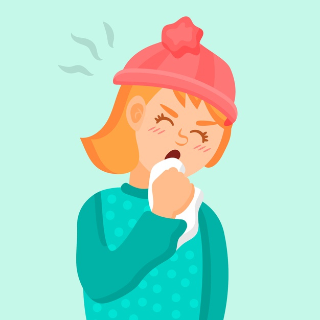 symptom,coughing,illness,cough,flu,concept,sick,illustration,person,health