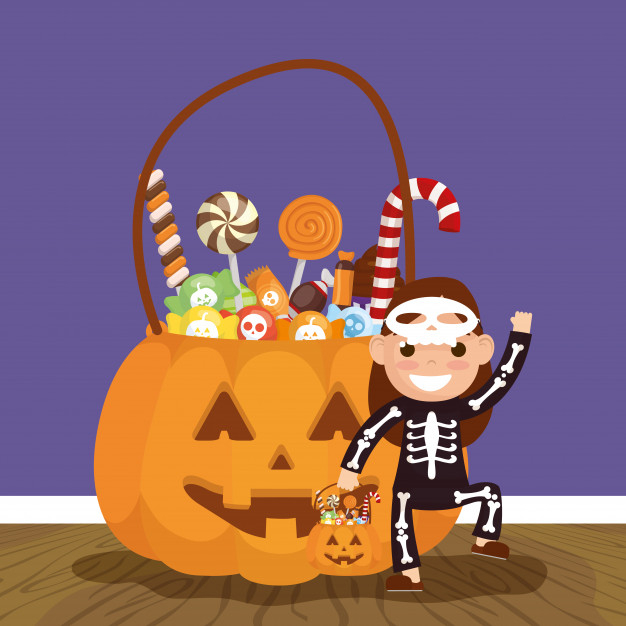 31 october,31,disguised,canes,katrina,adorable,treat,disguise,trick,trick or treat,little,scary,candies,costume,bones,october,lollipop,festive,horror,female,funny,fun,sweet,child,festival,kid,cute,skull,comic,cartoon,character,girl,halloween,party