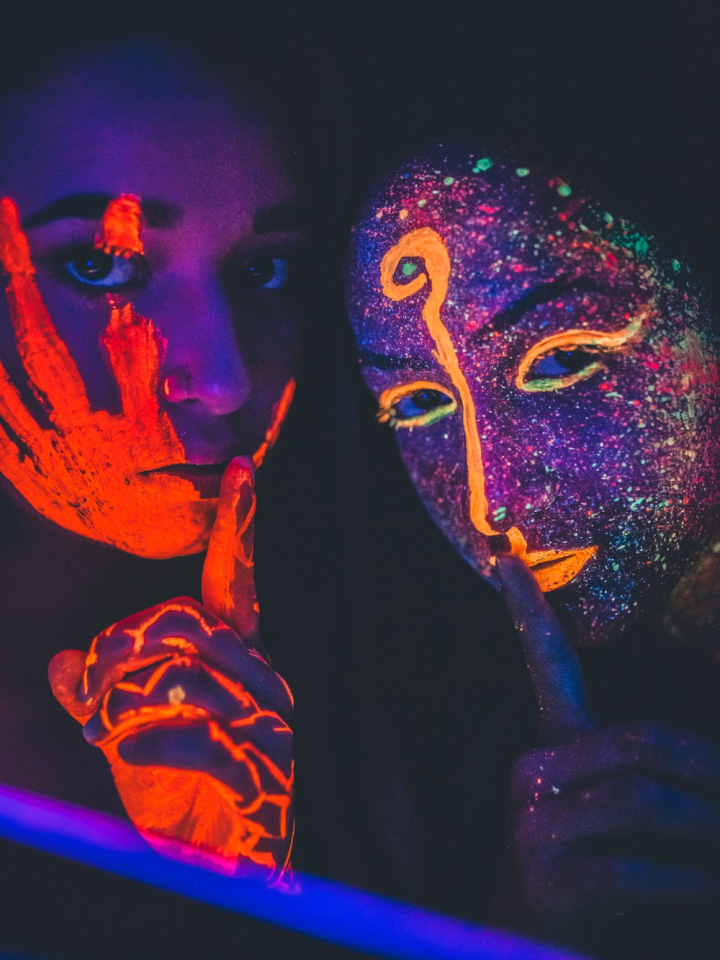 Neon Face Paints