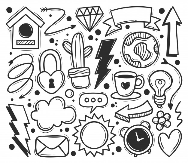 coloring,collection,drawn,scribble,decorative,elements,drawing,sketch,doodle,icons,hand drawn,cartoon,hand,abstract