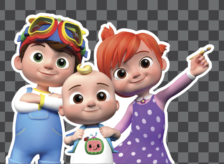 cocomelon png,cocomelon,character,cartoon,kids,chirldren,png,transparent,no background,jj,yoyo,tomtom