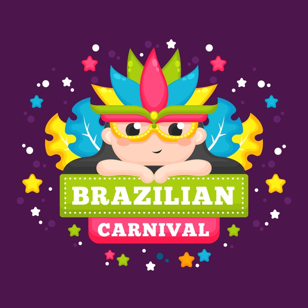disguise,multicolored,brazilian,entertainment,masquerade,brazil,fun,flat,carnival,event,holiday,colorful,celebration,design,background