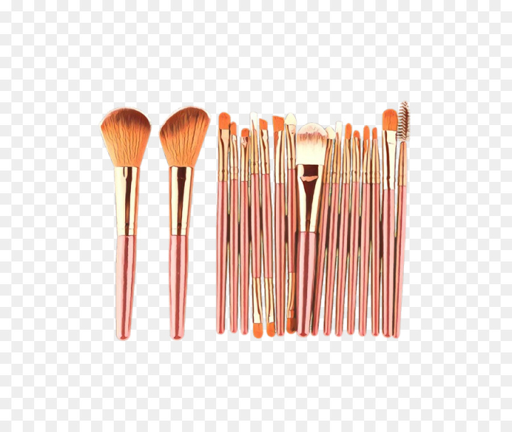  cartoon,brush,makeup brushes,cosmetics,orange,tool,material property,paint brush,png